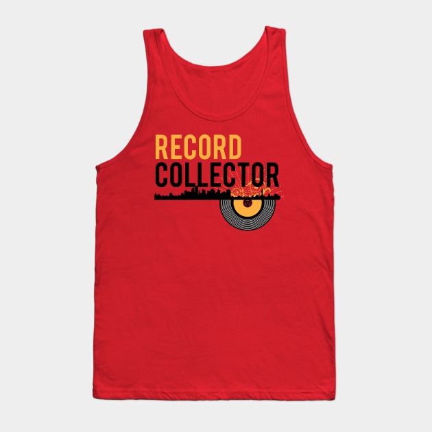 Underground Record Collector Tank Top by modernistdesign